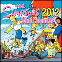 The Simpsons 2012 Mini Calendar