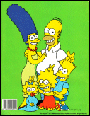 Semic Simpsons Sticker Activity Album Back Cover