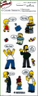 Simpsons Everyday Stickers