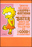 Lisa Birthday Card