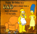 Homer/Marge Birthday Card