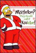 Homer Christmas Card