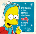 Bart Christmas Card