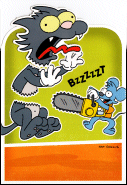 Itchy & Scratchy Everyday Card