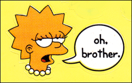1997 Simpsons Stickers