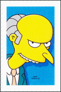 Australia Montgomery Burns Stamp