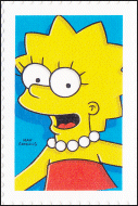 Australia Lisa Simpson Stamp