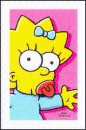 Australia Maggie Simpson Stamp