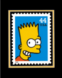 US Bart Simpson Giclée Print