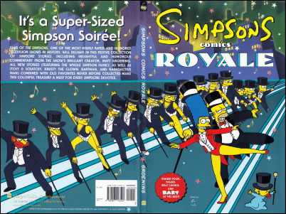 Simpsons Comics Royale Wraparound Cover