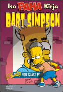 Iso paha kirja Bart Simpson