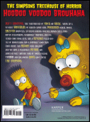 The Simpsons Treehouse of Horror: Hoodoo Voodoo Brouhaha Back Cover