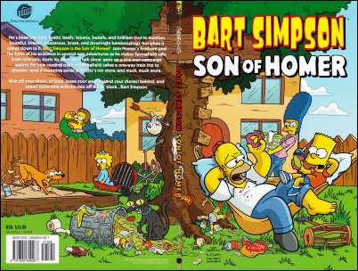 Bart Simpson: Son of Homer Wraparound Cover