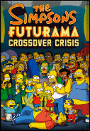 The Simpsons Futurama Crossover Crisis Back Cover