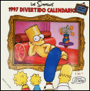 Los Simpsons 1997 Divertido Calendario