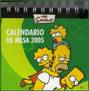 The Simpsons Calendario de Mesa 2005