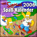 The Simpsons 2006 Spaß Kalender