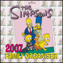 The Simpsons 2007 Family Organiser