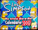 The Simpsons Calendario 2007