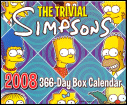 The Trivial Simpsons 2008 366-Day Box Calendar