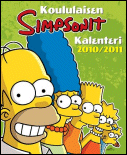 Koululaisen Simpsonit kalenteri 2010/2011