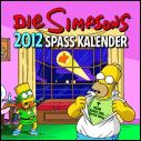 Die Simpsons 2012 Spaß Kalender