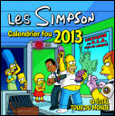 Les Simpson Calendrier Fou 2013