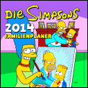 Die Simpsons 2014 Familienplaner