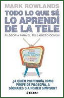 Todo Lo Que Sé Lo Aprendi De La Tele