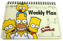 Simpsons Weekly Planner - Homer