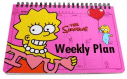 Simpsons Weekly Planner - Lisa