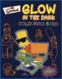 The Simpsons Glow in the Dark Colouring Book