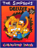 The Simpsons Deluxe Colouring Book