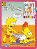 The Simpsons Magic Paint and Colour Book