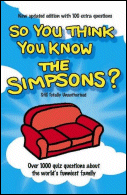 So You Think You Know The Simpsons