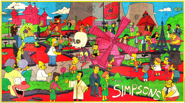 Topps: The Simpsons Trading Cards Puzzle