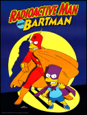 Simpsons Comics & Stories Issue #1 Poster - Radioactive Man Meets Bartman