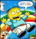 Ralph Wiggum Comics #1 Version 4 Closeup