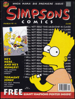 UK Simpsons Comics #1