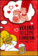 Homer Valentine Card